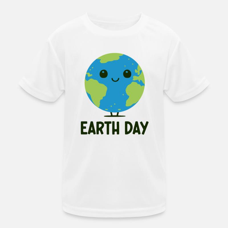 Jour de la Terre T-shirt sport Enfant
