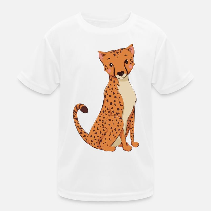Cheetah Kids Functional T-Shirt