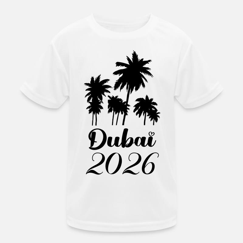 Dubai 2026 Kinder Funktions-T-Shirt