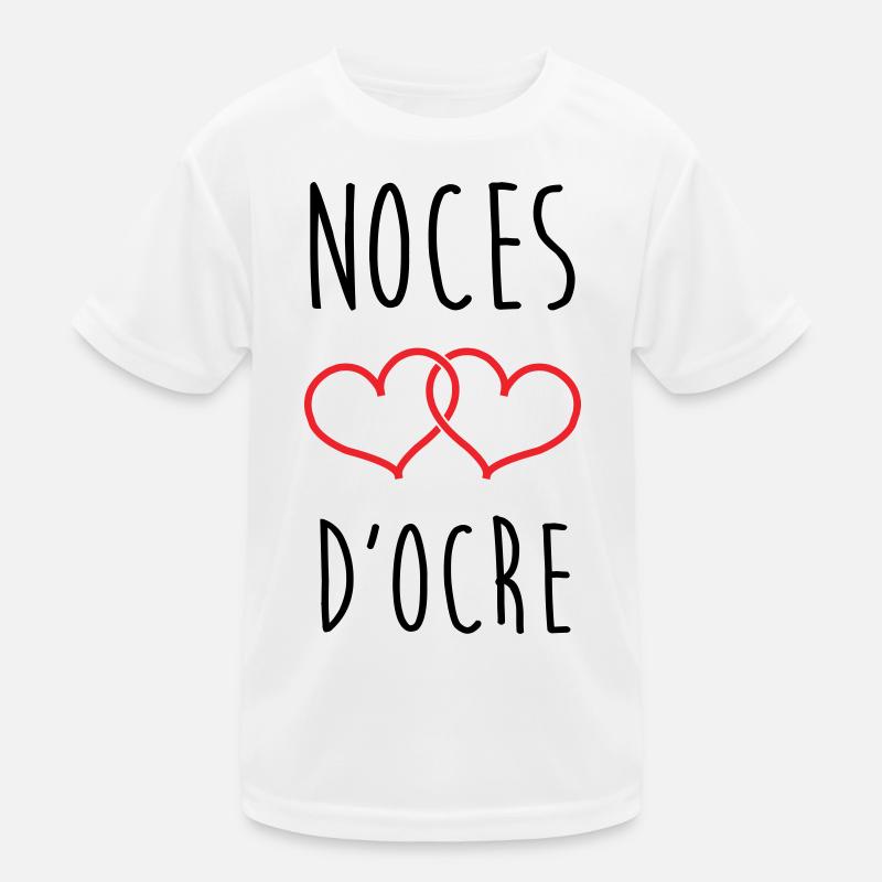 Noces d'Ocre 71 ans de mariage T-shirt sport Enfant