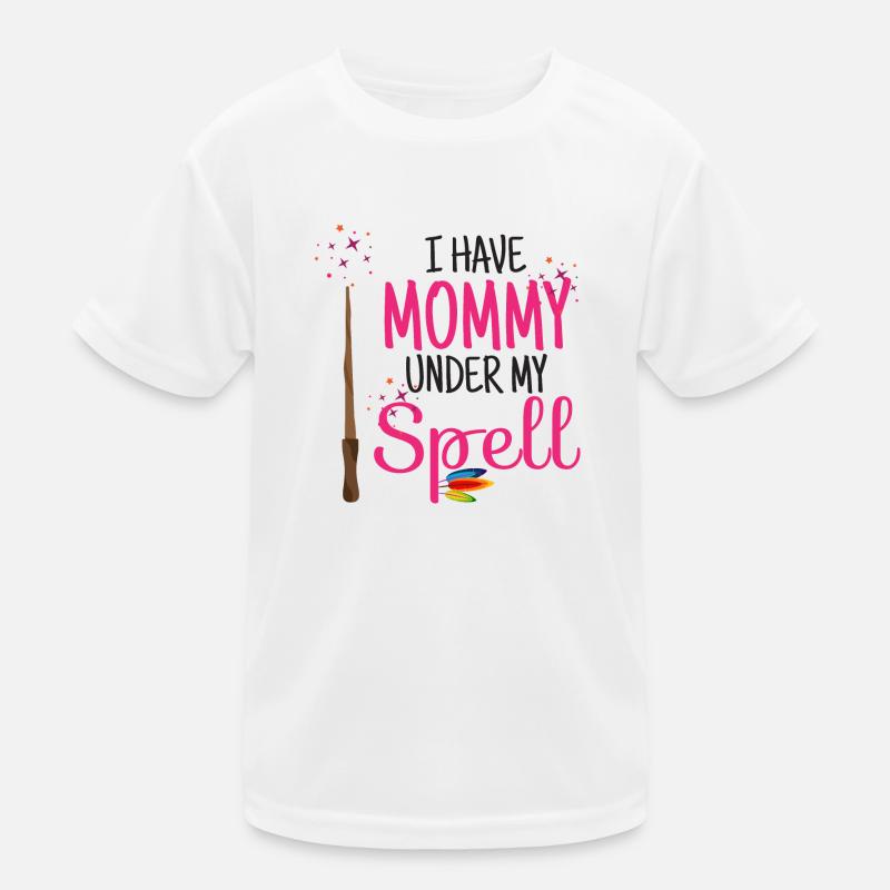 I Have Mummy Under My Spell - Halloween Spell Kids Functional T-Shirt