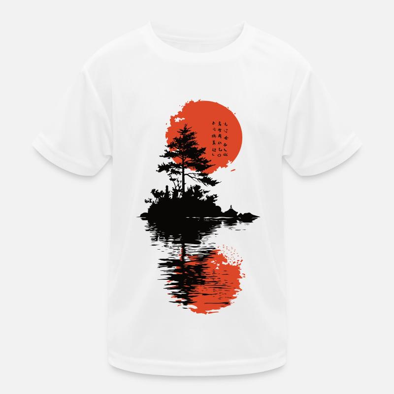 Japan Tree Kids Functional T-Shirt