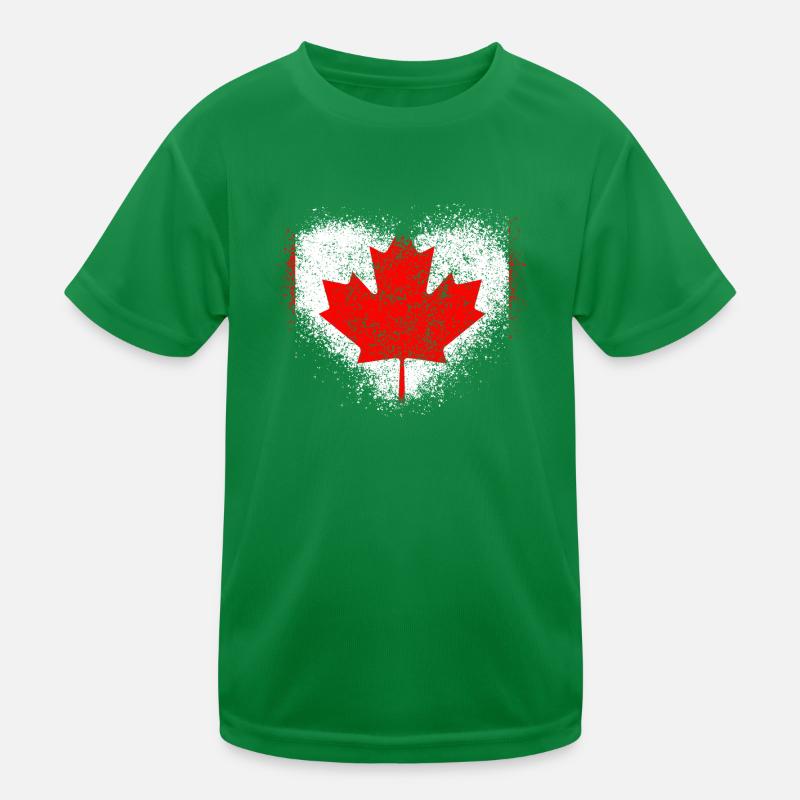 Kanada Kinder Funktions-T-Shirt