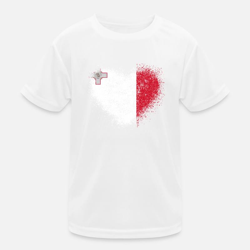 Malta Kinder Funktions-T-Shirt