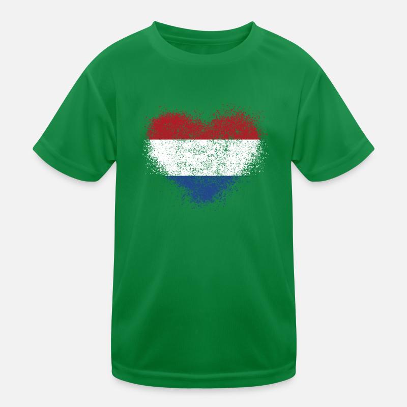 Netherlands Kids Functional T-Shirt