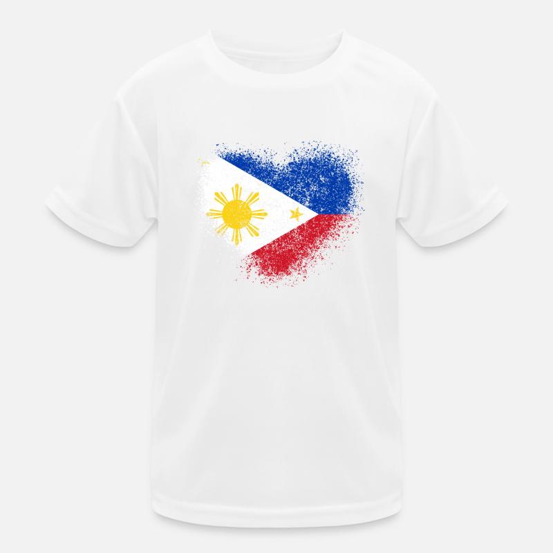 Philippines Kids Functional T-Shirt