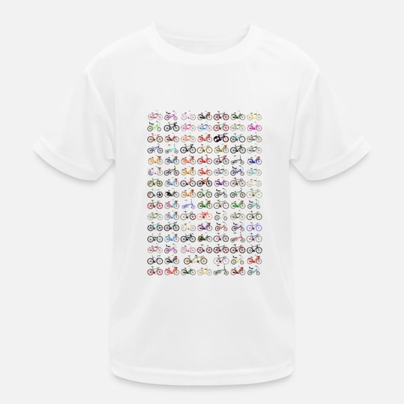 Bikes Kids Functional T-Shirt