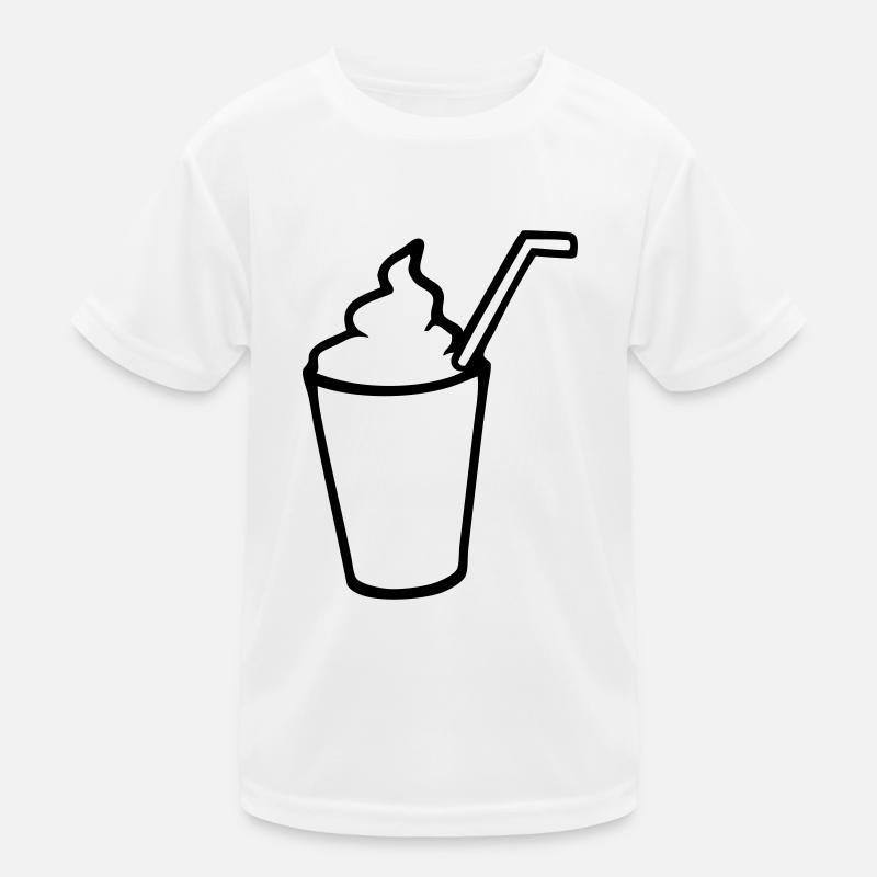 Milchshake Kinder Funktions-T-Shirt