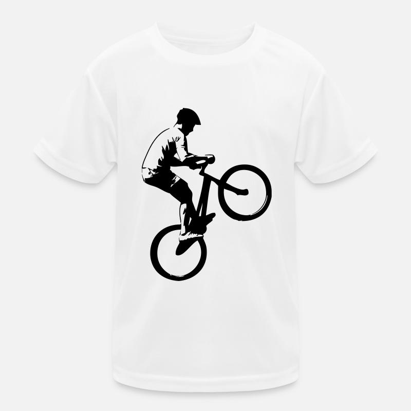 Biking - Trial Kinder Funktions-T-Shirt