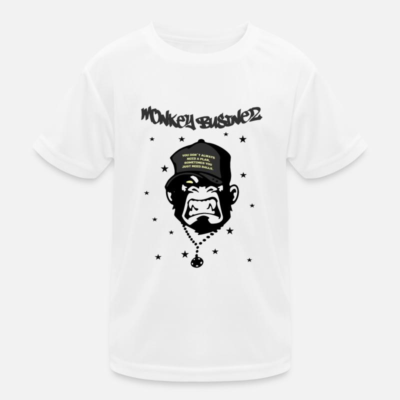 Monkey Businez Kinder Funktions-T-Shirt