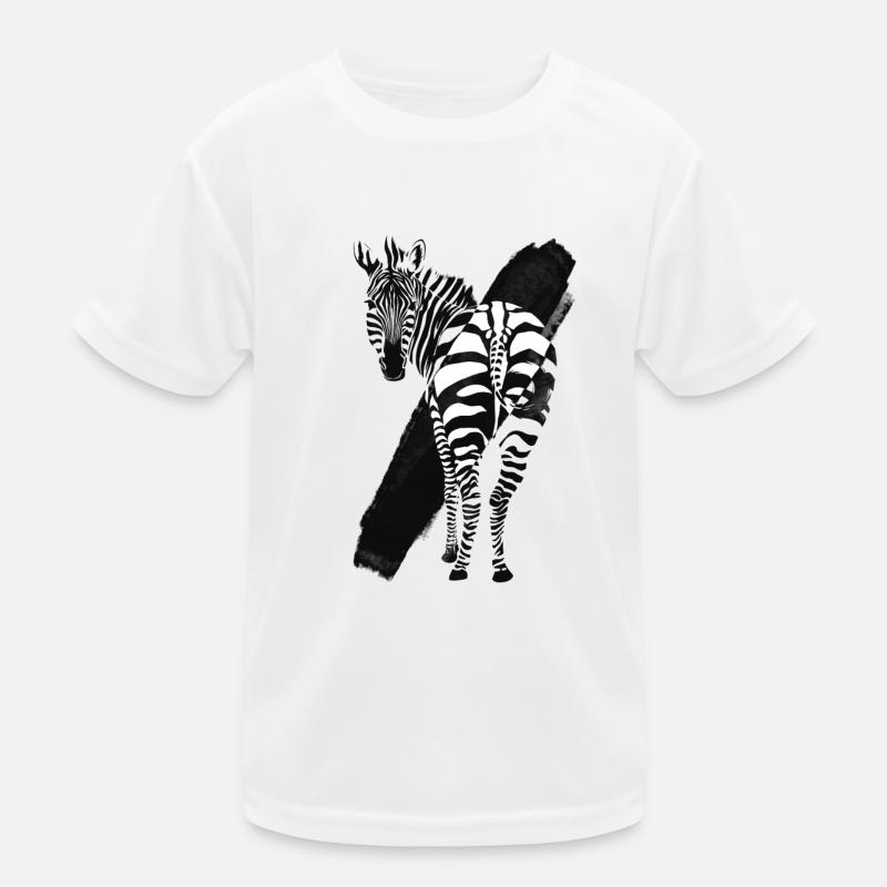 zebra Kids Functional T-Shirt