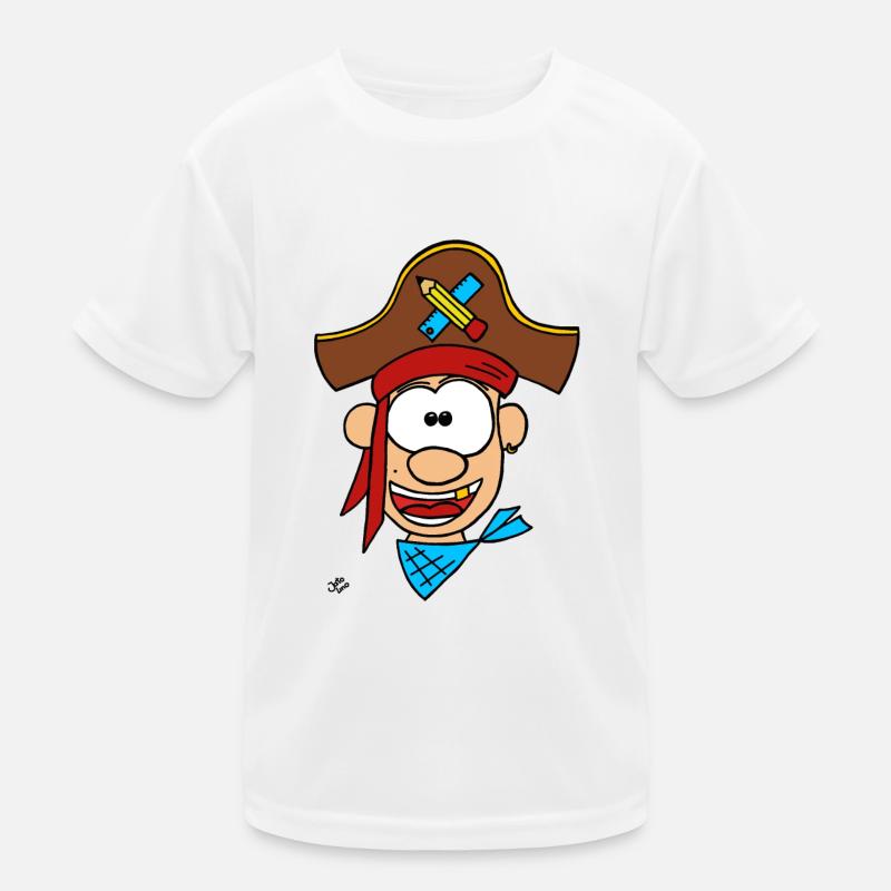 A school pirate Kids Functional T-Shirt