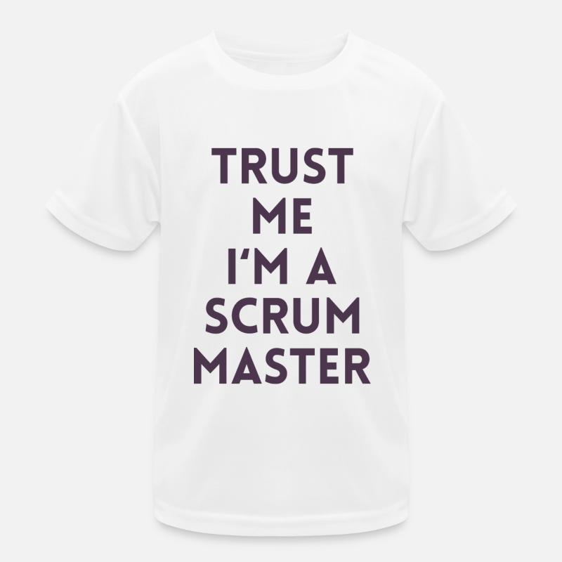 Trust me I’m a scrum master cadeau code ordinateur T-shirt sport Enfant