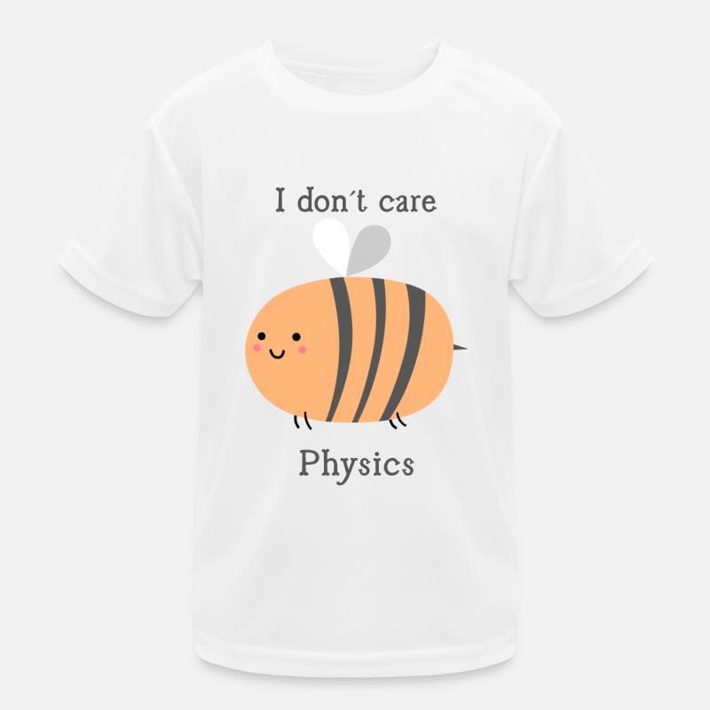 Chubby Bee - Kinder Funktions-T-Shirt - Weiß