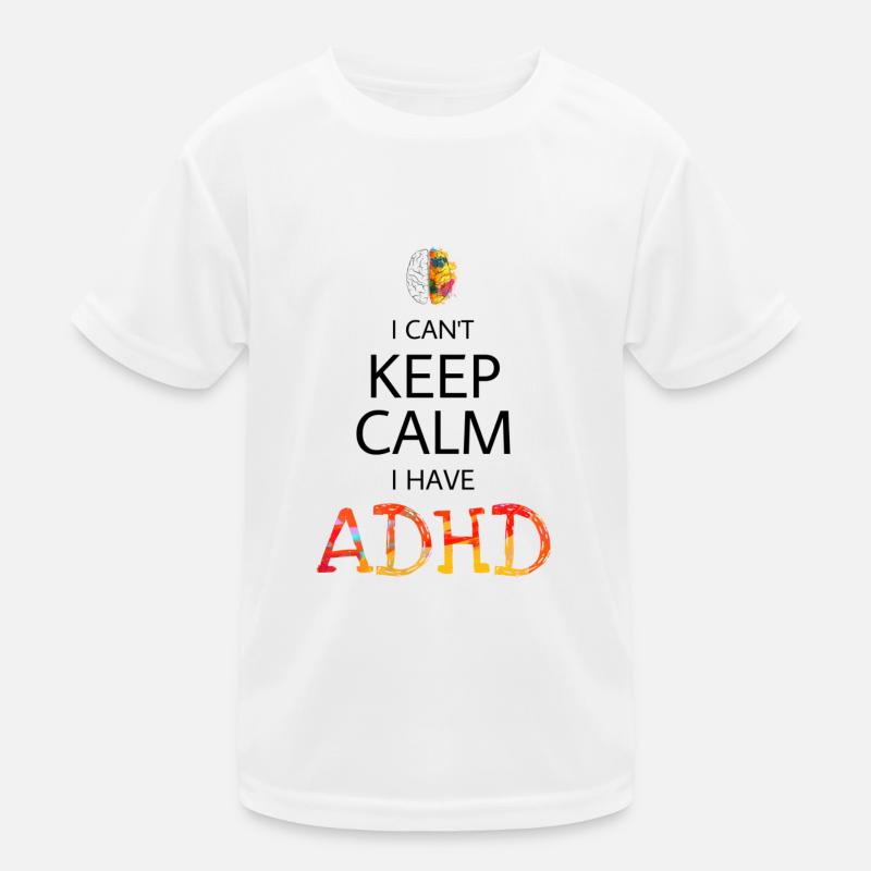 ADHD - Kids Functional T-Shirt - white