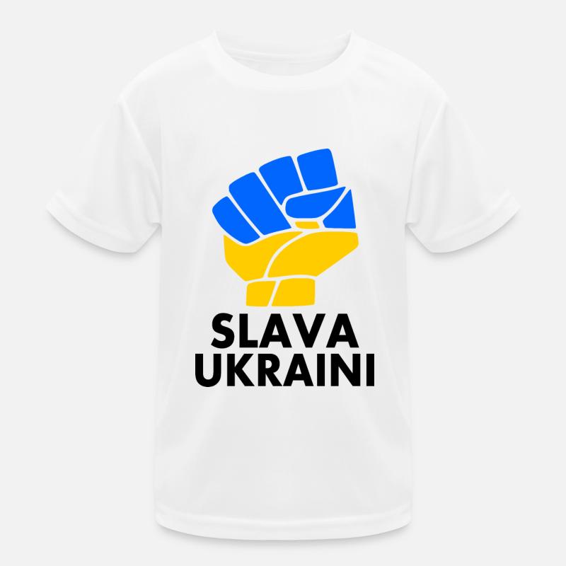 Ukraine Kids Functional T-Shirt