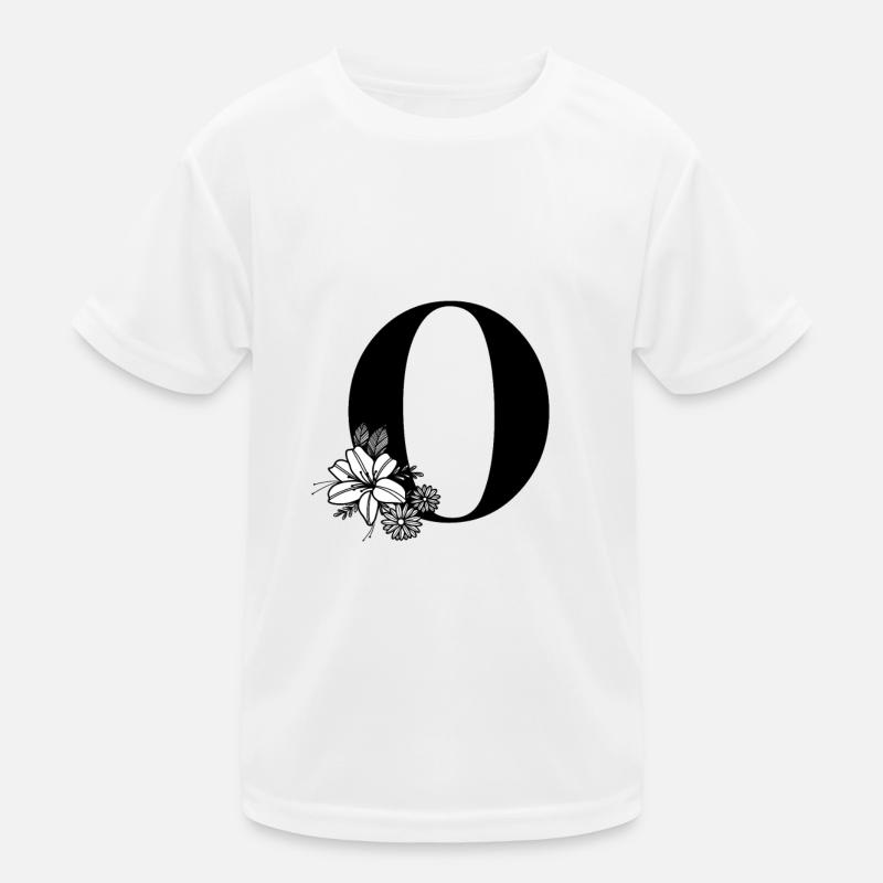 Buchstabe P Kinder Funktions-T-Shirt