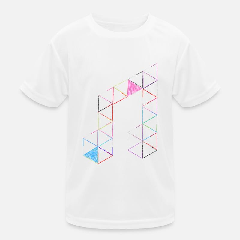 MLove Farbenfroh Kinder Funktions-T-Shirt