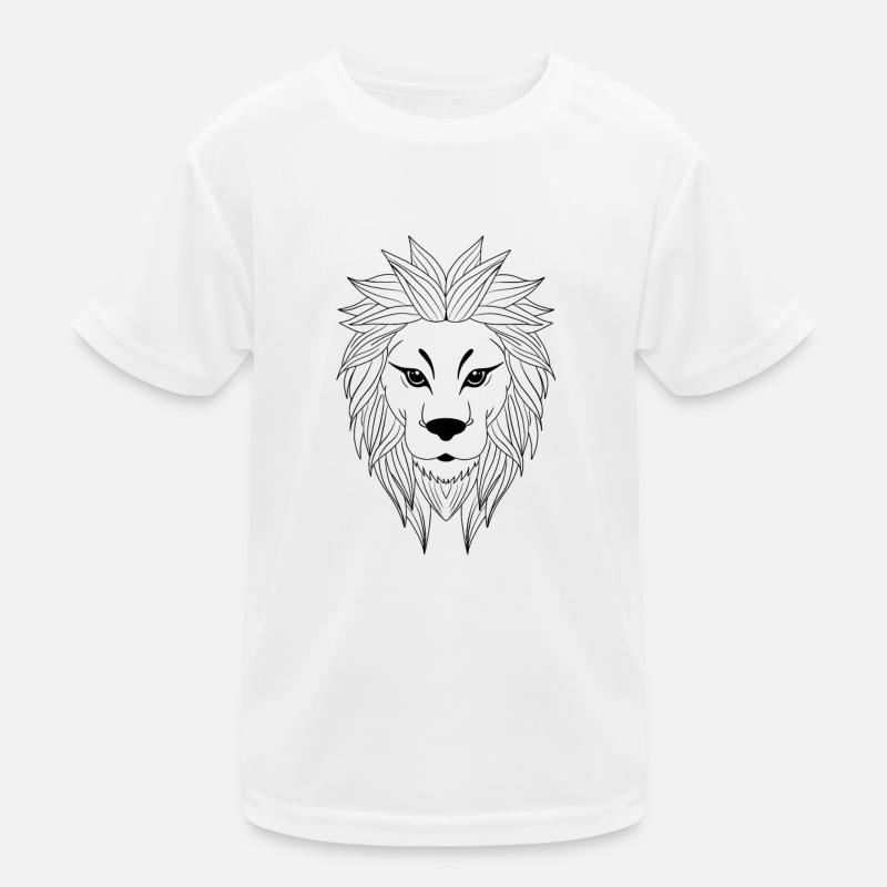 Löwe Kinder Funktions-T-Shirt