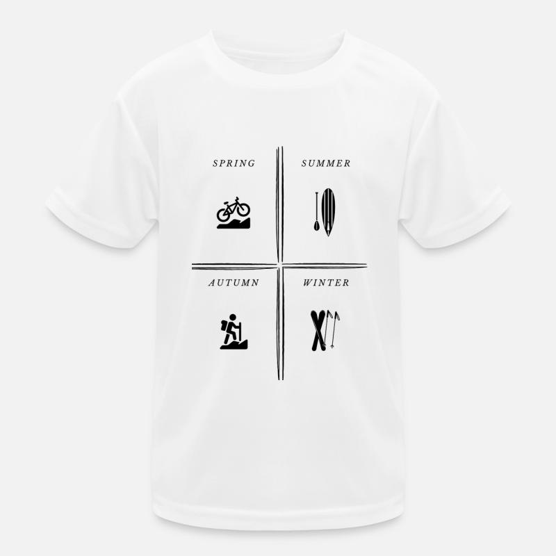 Saison sportive T-shirt sport Enfant