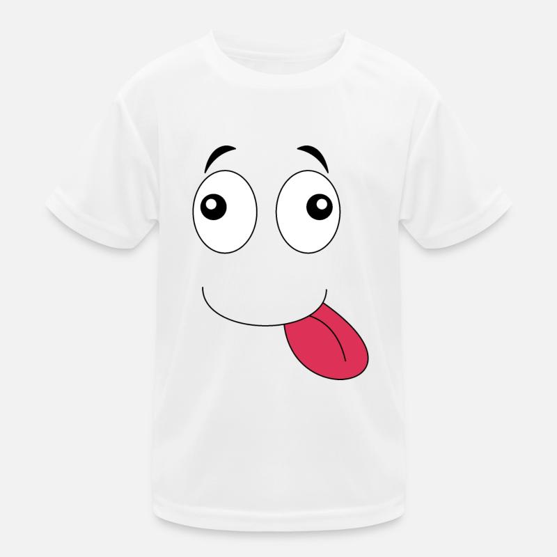 Tongue face Kids Functional T-Shirt