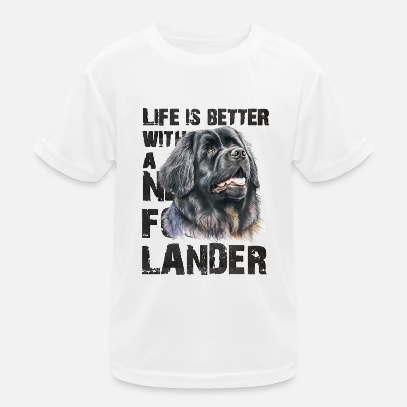 Newfoundlander Kids Functional T-Shirt