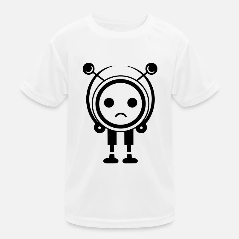 Kleiner Roboter Kinder Funktions-T-Shirt