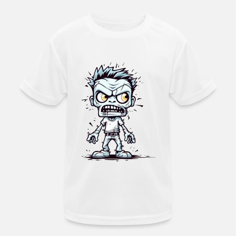 Zombie Elegance: Purer Apokalypse-Einblick! Kinder Funktions-T-Shirt