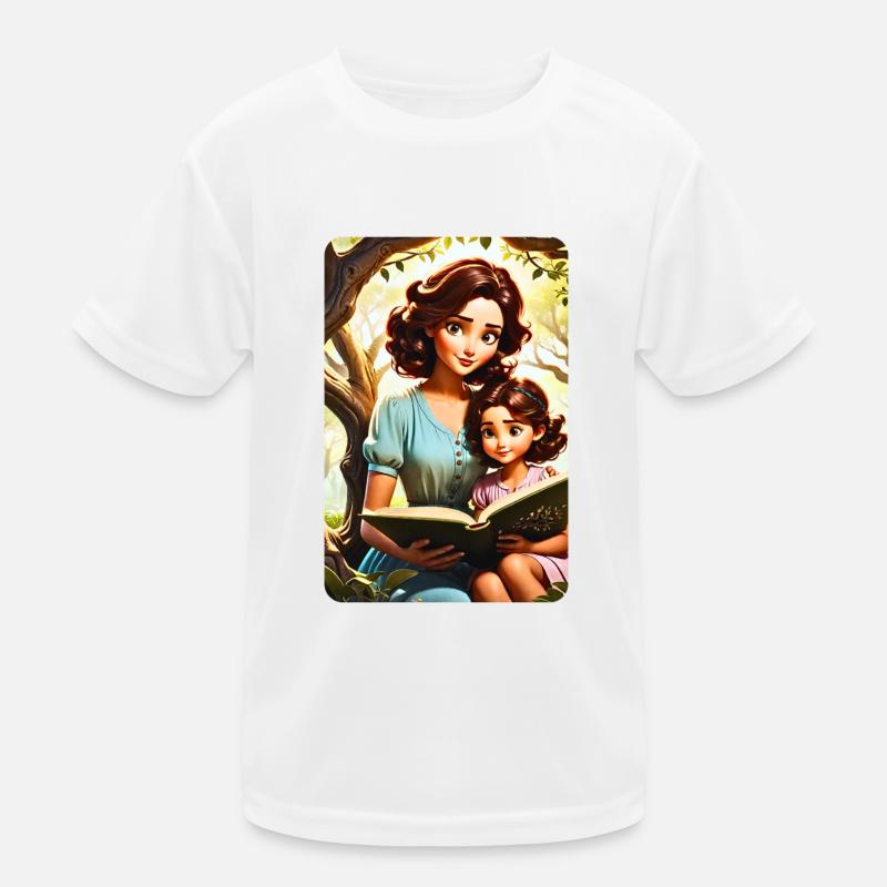 personalisiertes Design-Muttergeschenk Kinder Funktions-T-Shirt