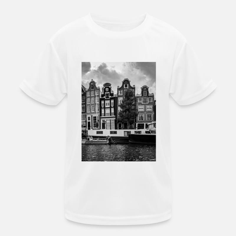 Amsterdam Kinder Funktions-T-Shirt