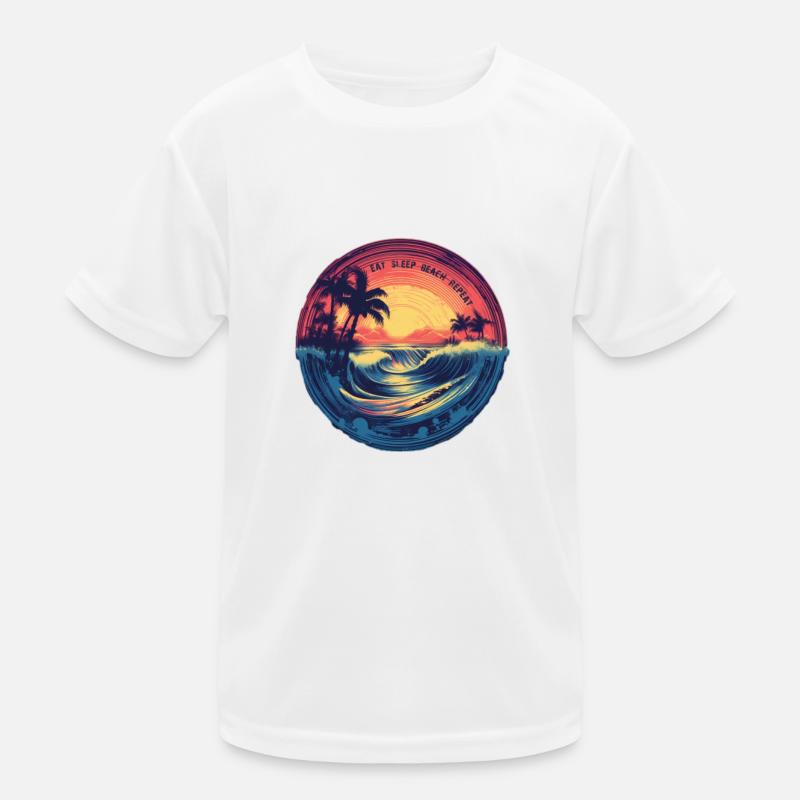 Beach Kids Functional T-Shirt