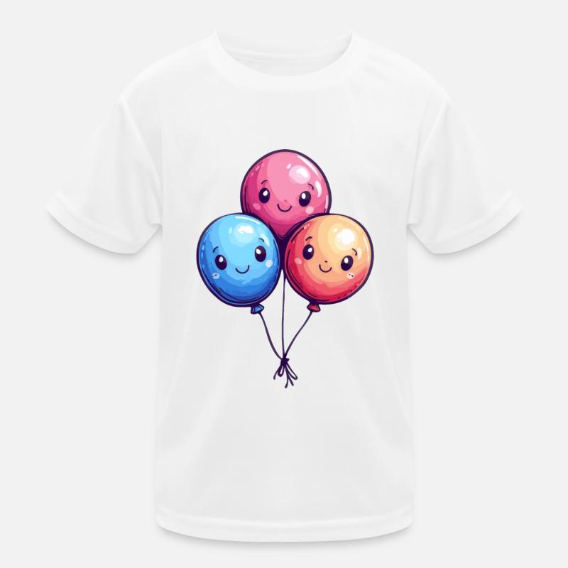 Balloons for children Kids Functional T-Shirt