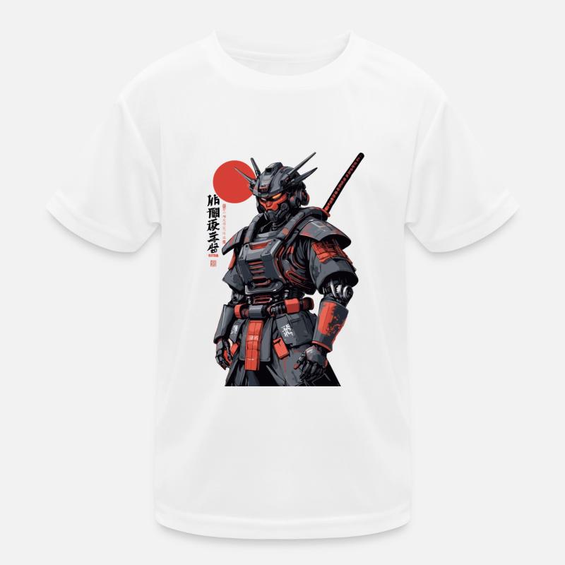 Samurai Robot Kids Functional T-Shirt
