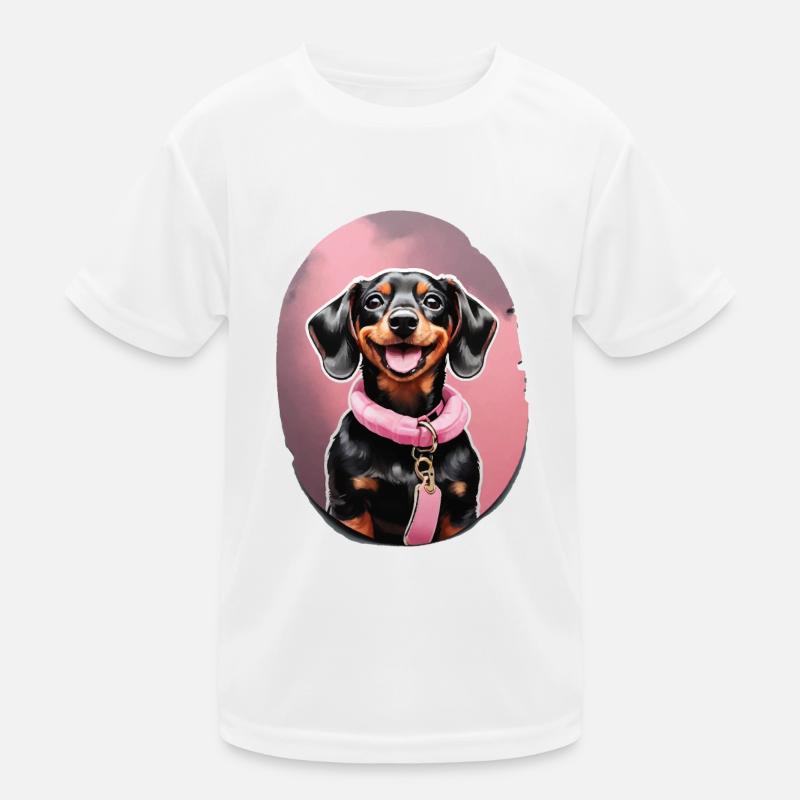 Dachshund Kids Functional T-Shirt