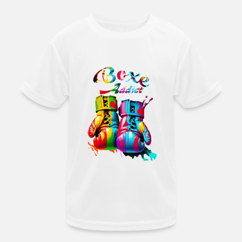 Box-Süchtiger Kinder Funktions-T-Shirt
