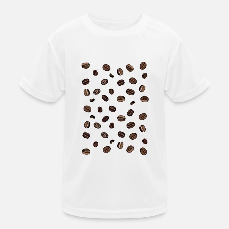 Grains de café T-shirt sport Enfant