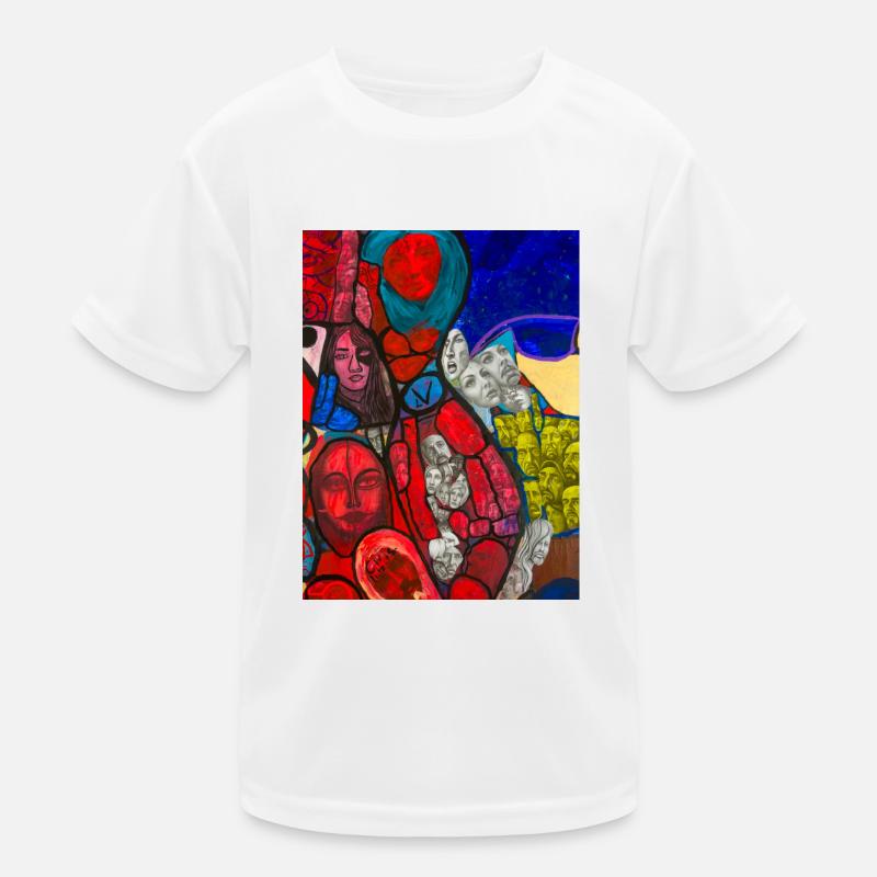 Artful design - Kids Functional T-Shirt - white