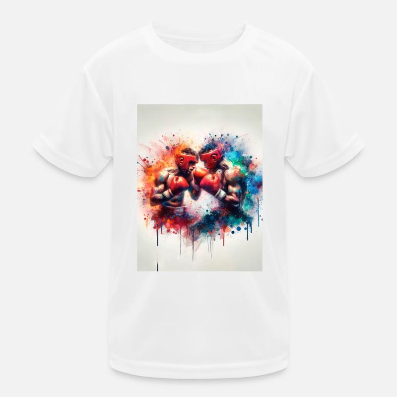 Boxkampf Kinder Funktions-T-Shirt