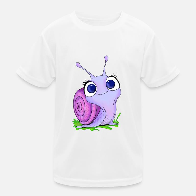 Bébé escargot T-shirt sport Enfant