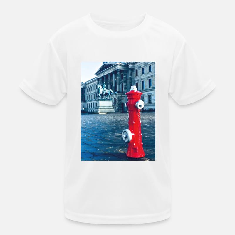 Hydrant - Kids Functional T-Shirt - white
