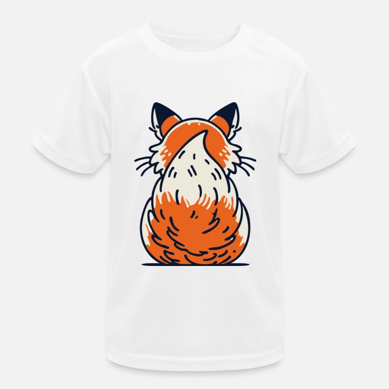 Queue touffue, queue de renard T-shirt sport Enfant