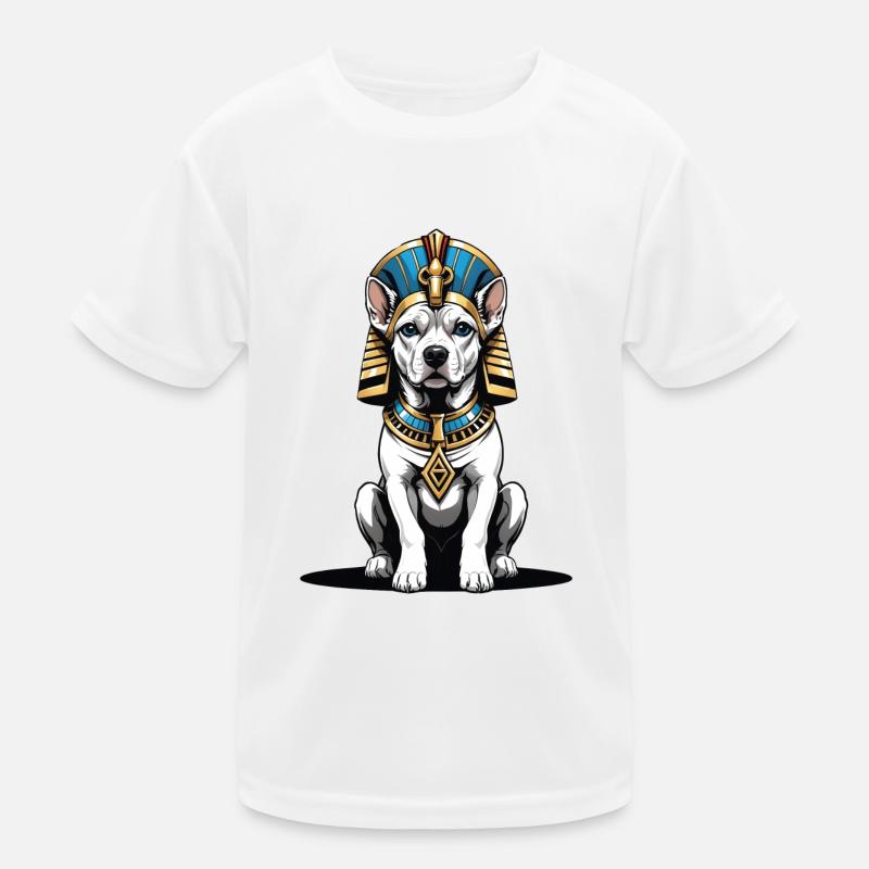Dog Pharaoh Dog Egypt Pyramid Gift Kids Functional T-Shirt