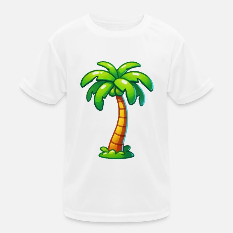 palme Kinder Funktions-T-Shirt