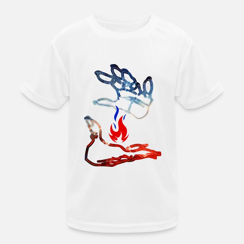 Flame Fr Kids Functional T-Shirt