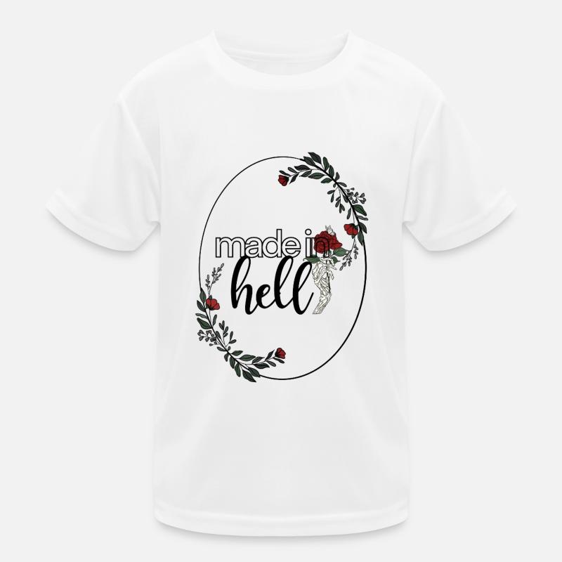 Made in hell Kinder Funktions-T-Shirt
