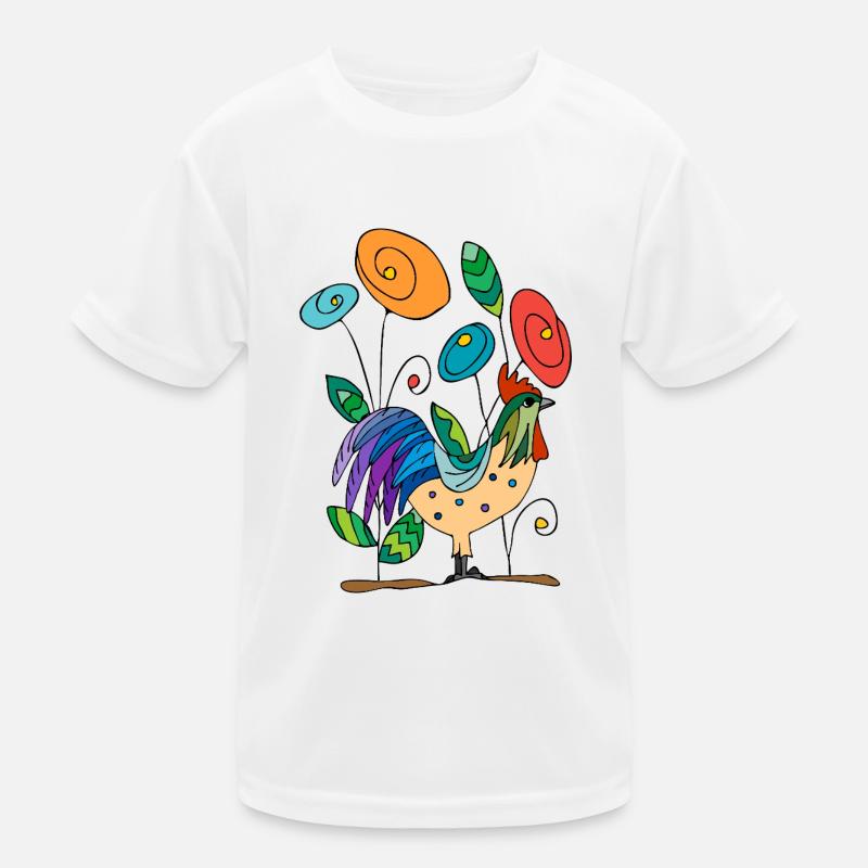 Rooster Kids Functional T-Shirt