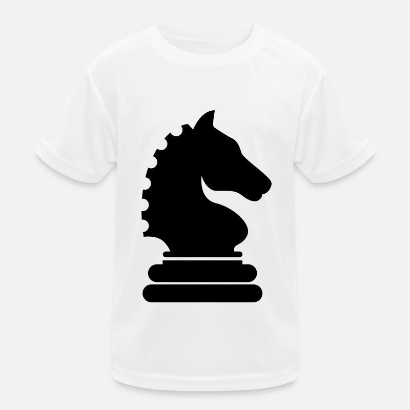 Horse chess piece Kids Functional T-Shirt