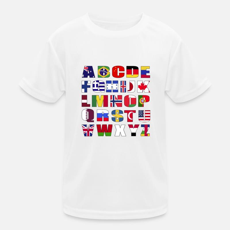 Drapeau T-shirt sport Enfant
