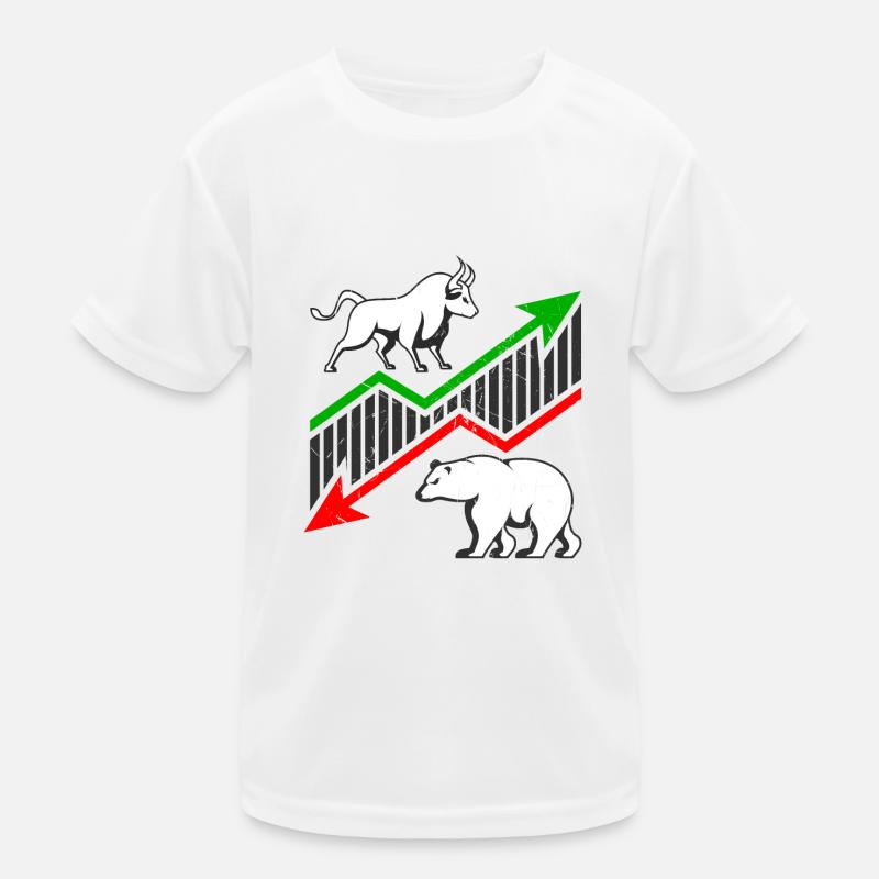 Bull vs Bear - Bourse T-shirt sport Enfant