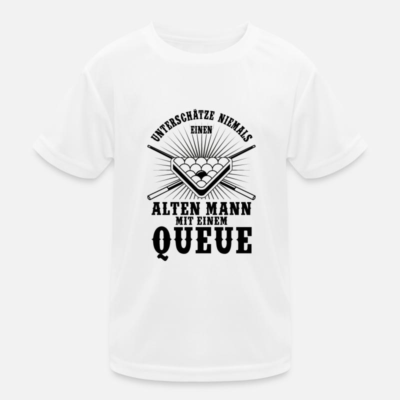 Billard Kinder Funktions-T-Shirt